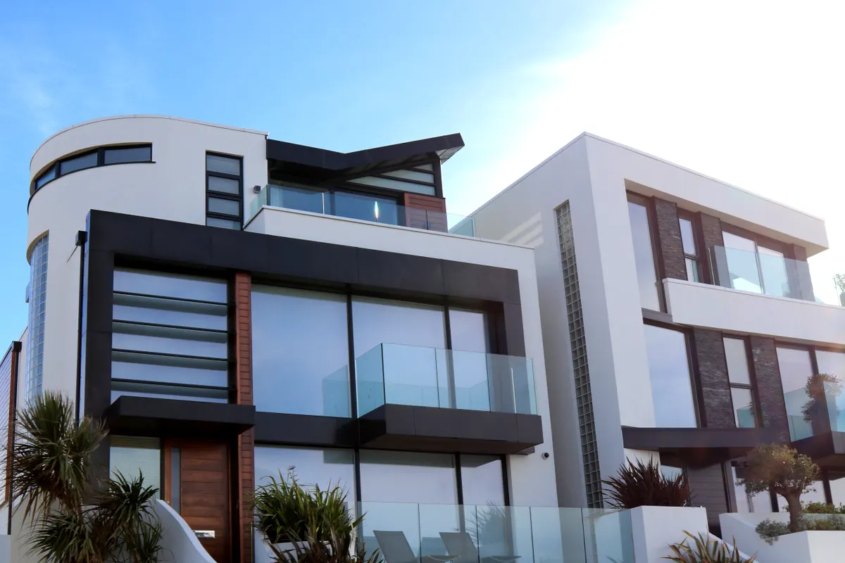 Contemporary residential property exterior